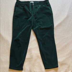 Market & Spruce Dark Green Pants